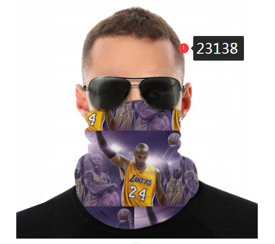 NBA 2021 Los Angeles Lakers #24 kobe bryant 23138 Dust mask with filter->nba dust mask->Sports Accessory